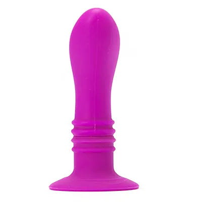 Plug Anal Vibrant En Silicone Étanche