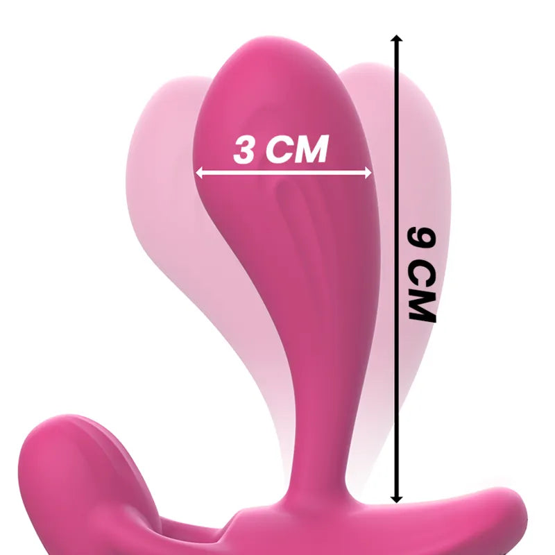 Plug Anal Vibrant En Silicone Unisexe Avec Télécommande