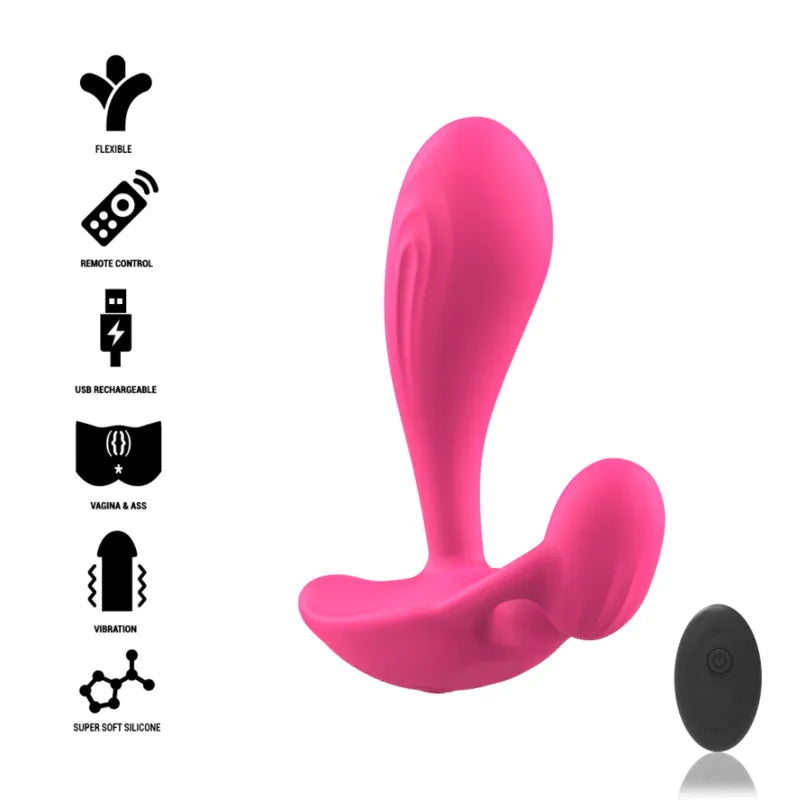Plug Anal Vibrant En Silicone Unisexe Avec Télécommande