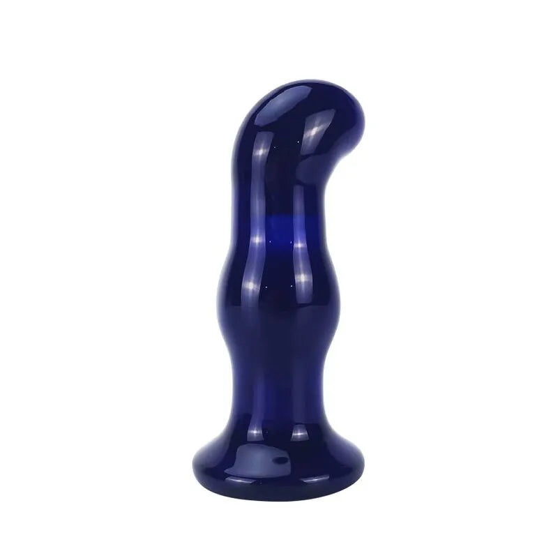 Plug Anal Vibrant En Verre Toyjoy