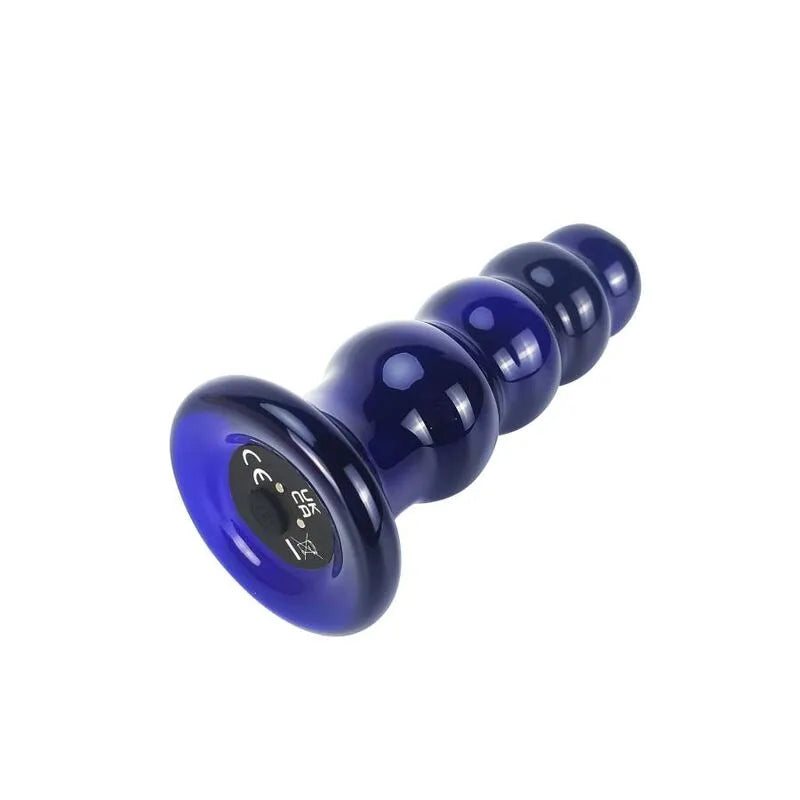 Plug Anal Vibrant En Verre Toyjoy