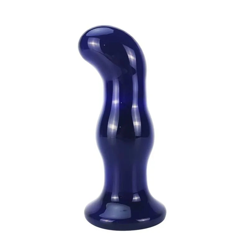 Plug Anal Vibrant En Verre Toyjoy