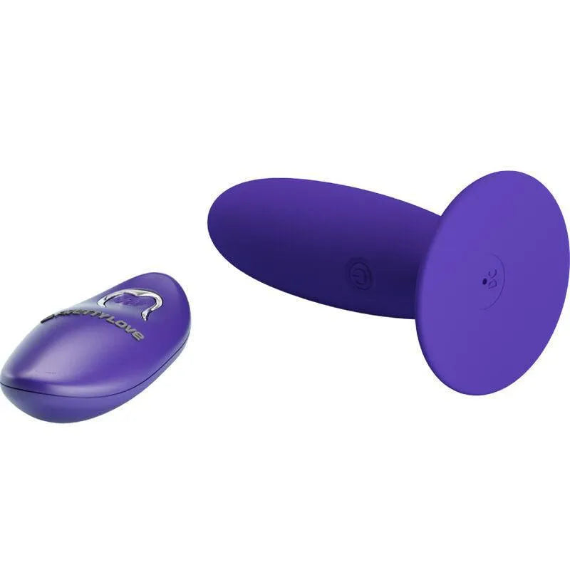 Plug Anal Vibrant Rechargeable Silicone Violet