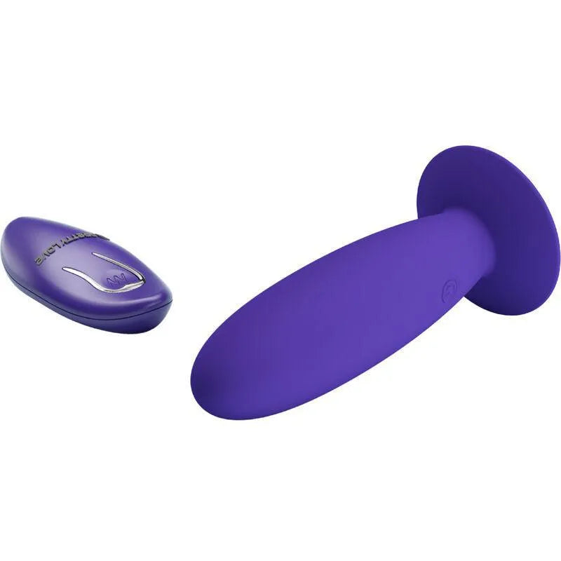 Plug Anal Vibrant Rechargeable Silicone Violet