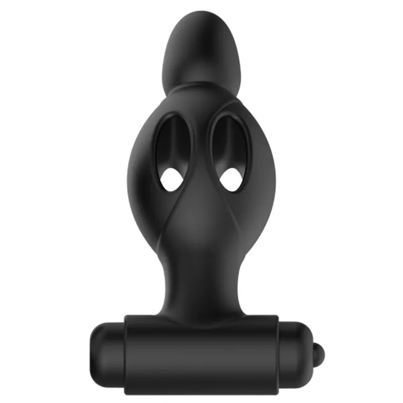 Plug Anal Vibrant Silicone Noir Imperméable