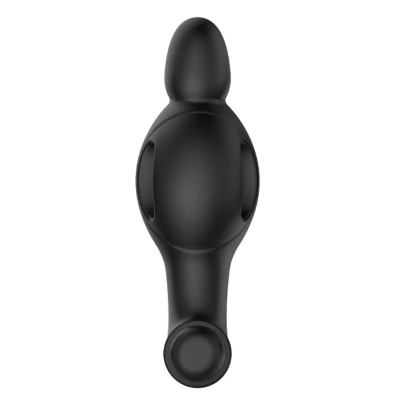 Plug Anal Vibrant Silicone Noir Imperméable