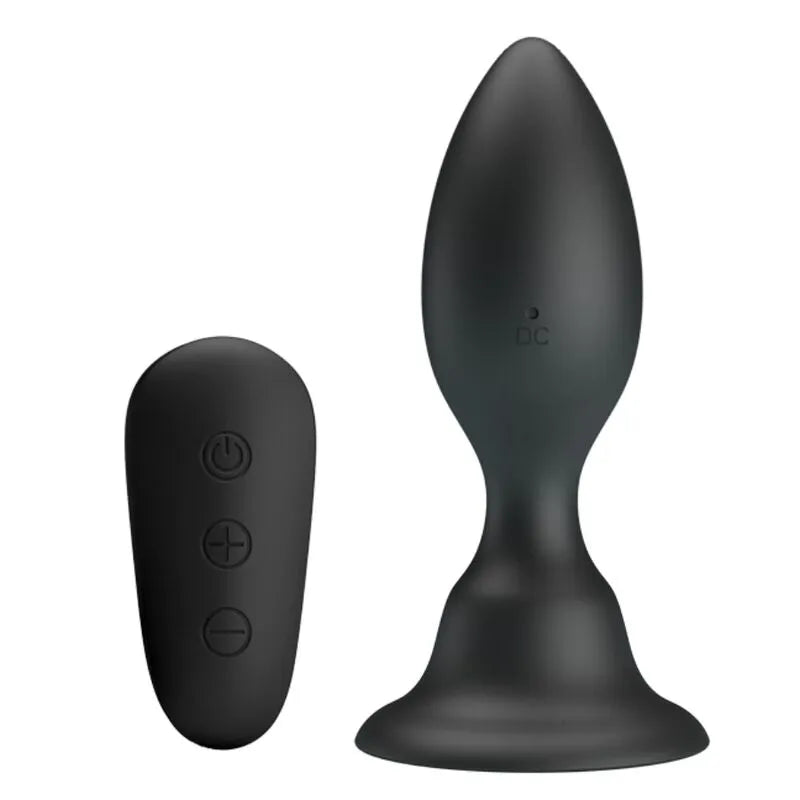 Plug Anal Vibrant Silicone Étanche