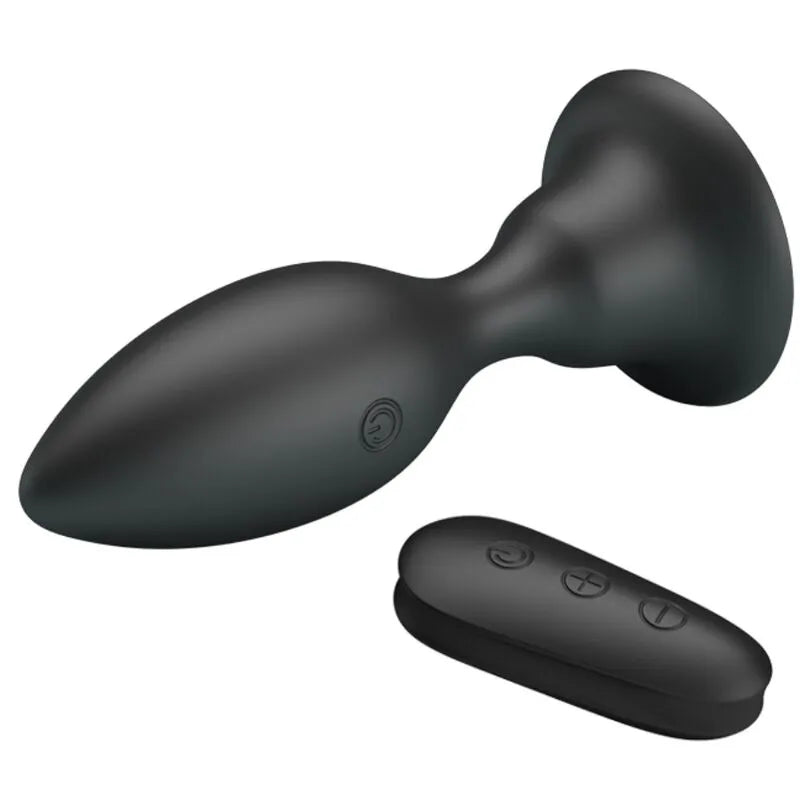 Plug Anal Vibrant Silicone Étanche