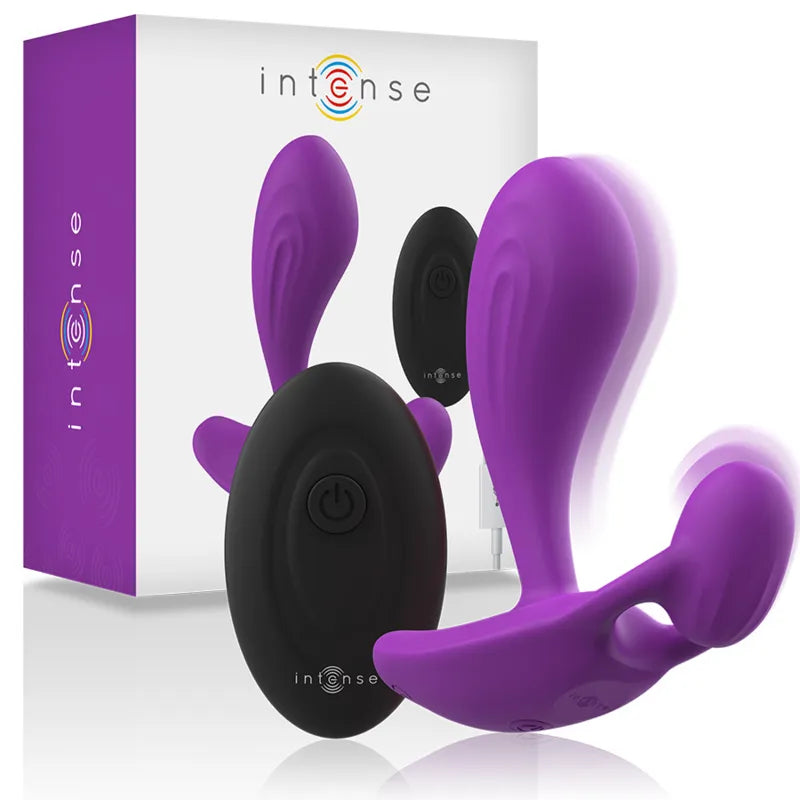 Plug Anal Vibrant Silicone Unisexe Télécommande