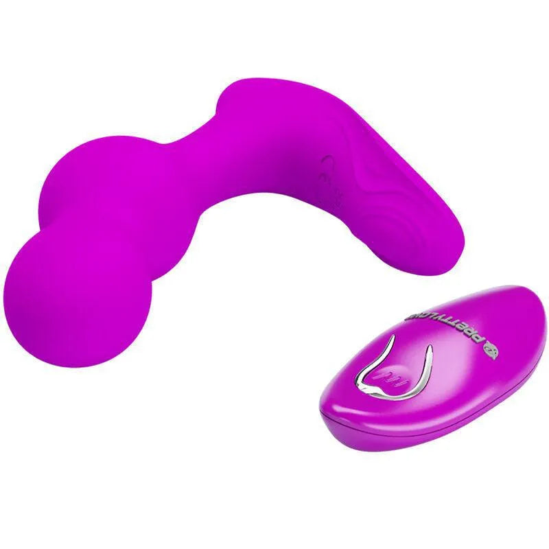 Plug Anal Vibrant Télécommandé Silicone Étanche