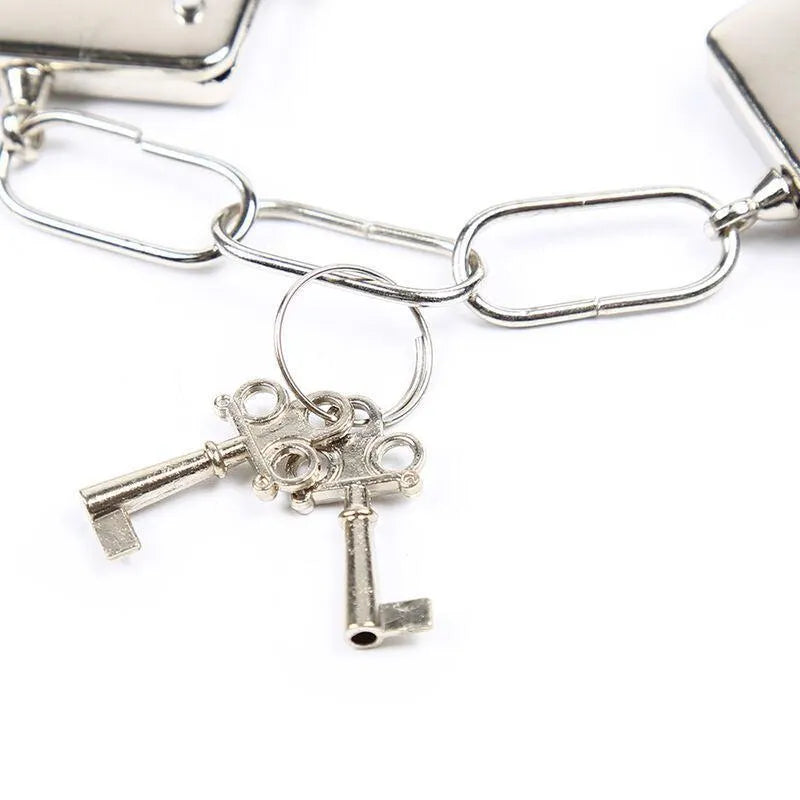 Poignets Bdsm En Velours Motiv Tigre