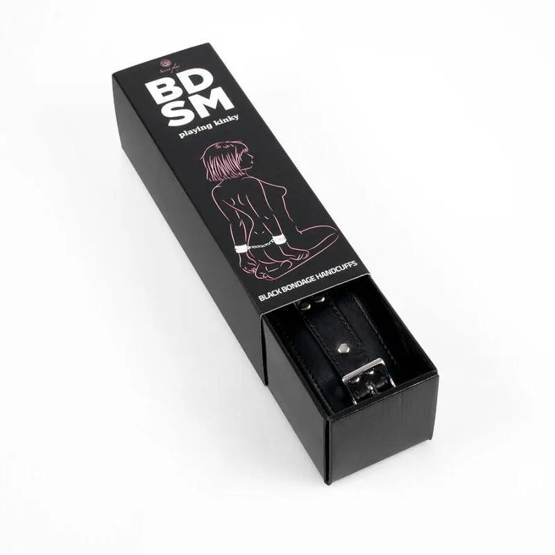 Poignets Bondage Cuir Synthétique Rembourrés