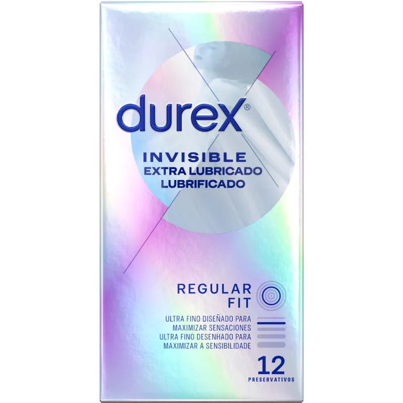 Préservatifs Invisibles Durex Extra Lubrifiés