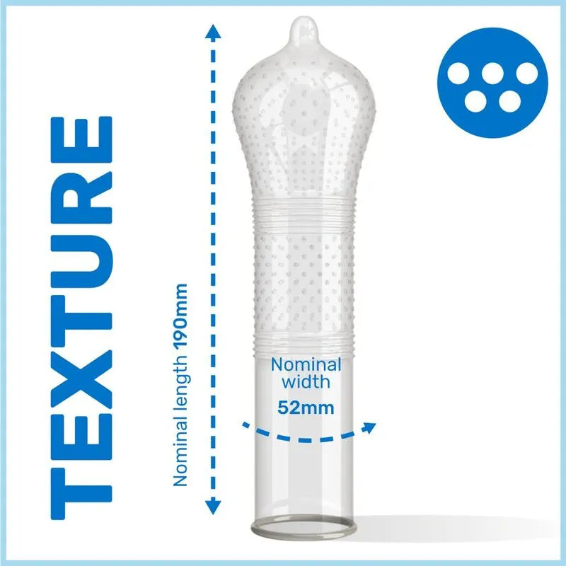 Préservatifs Texturés Pasante Sans Spermicide