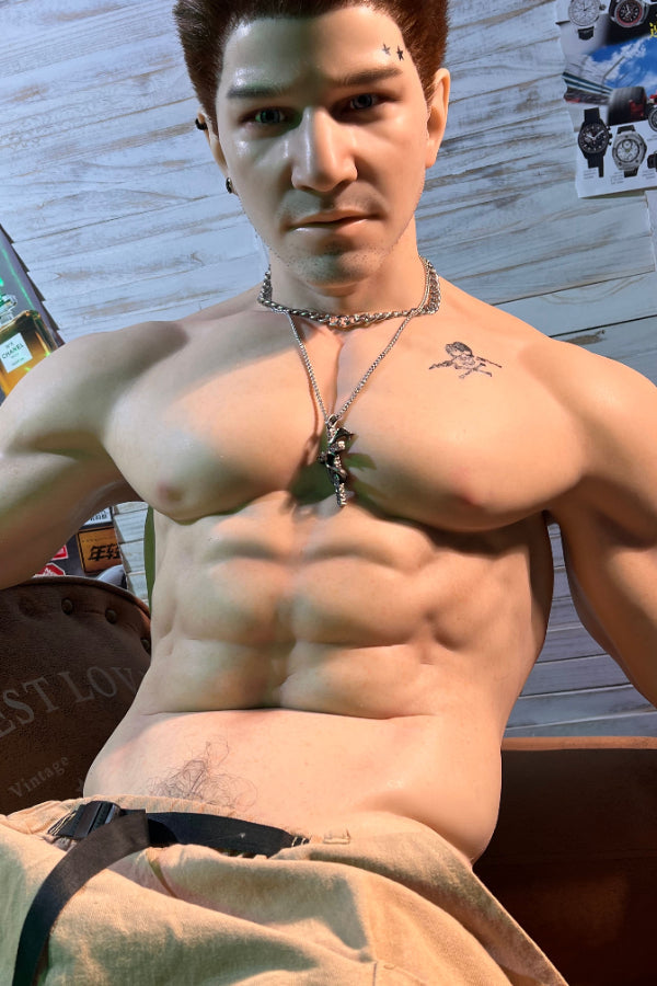180cm/5ft10 Realistic Male Silicone Sex Doll - Herman