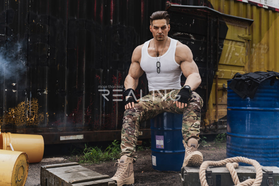 183cm/6ft Realistic Male Silicone Sex Doll - Kent