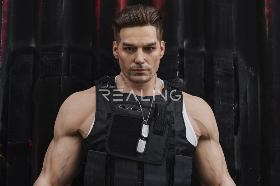 183cm/6ft Realistic Male Silicone Sex Doll - Kent