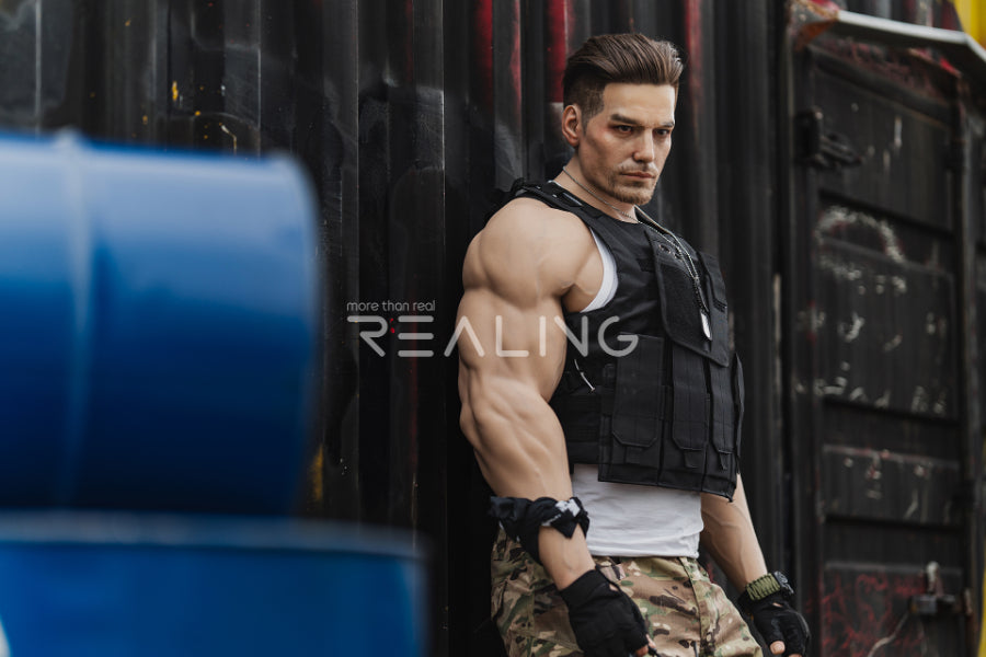 183cm/6ft Realistic Male Silicone Sex Doll - Kent