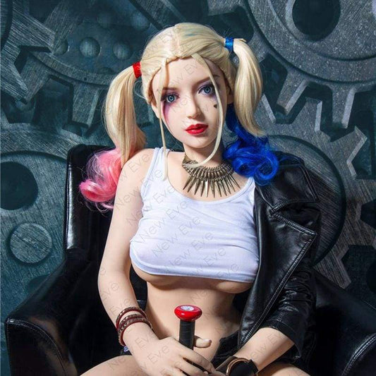 Realistische Anime Sexpuppe Lolita Cosplay Roboter DA19041504 Sonderpreis Harley Quinn 