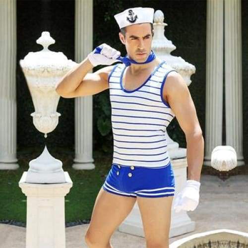 Sailor - Sexy Unterwäsche-Set Erotisches Kostüm für Männer