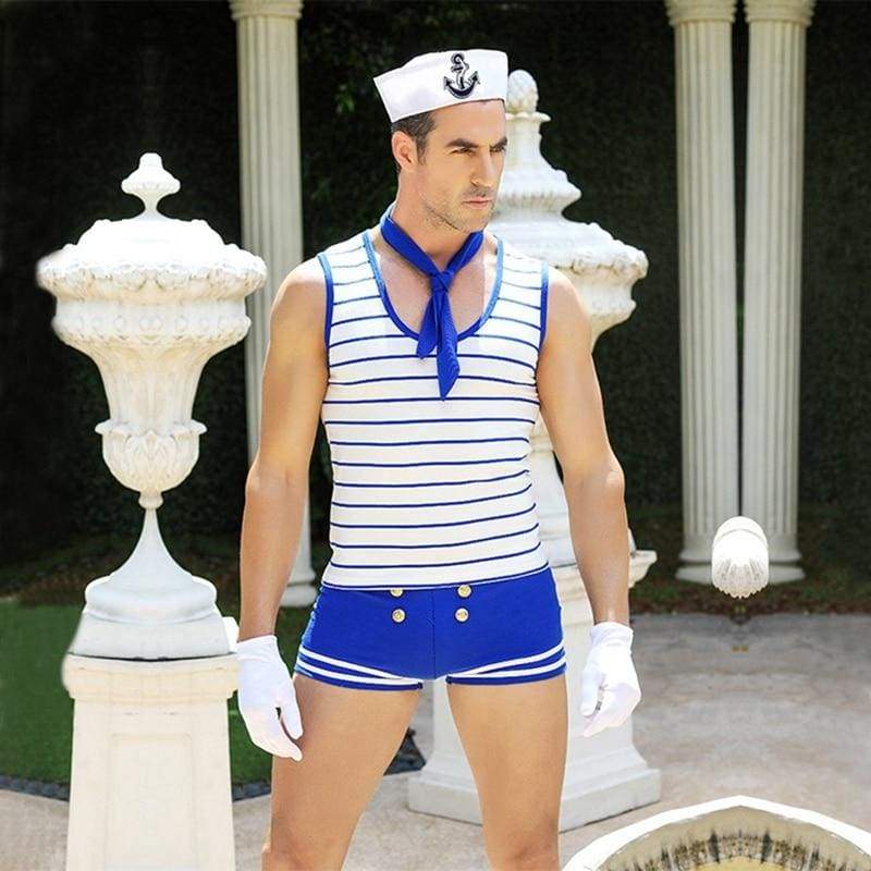 Sailor - Sexy Underwear Set Erotic Costume For Man