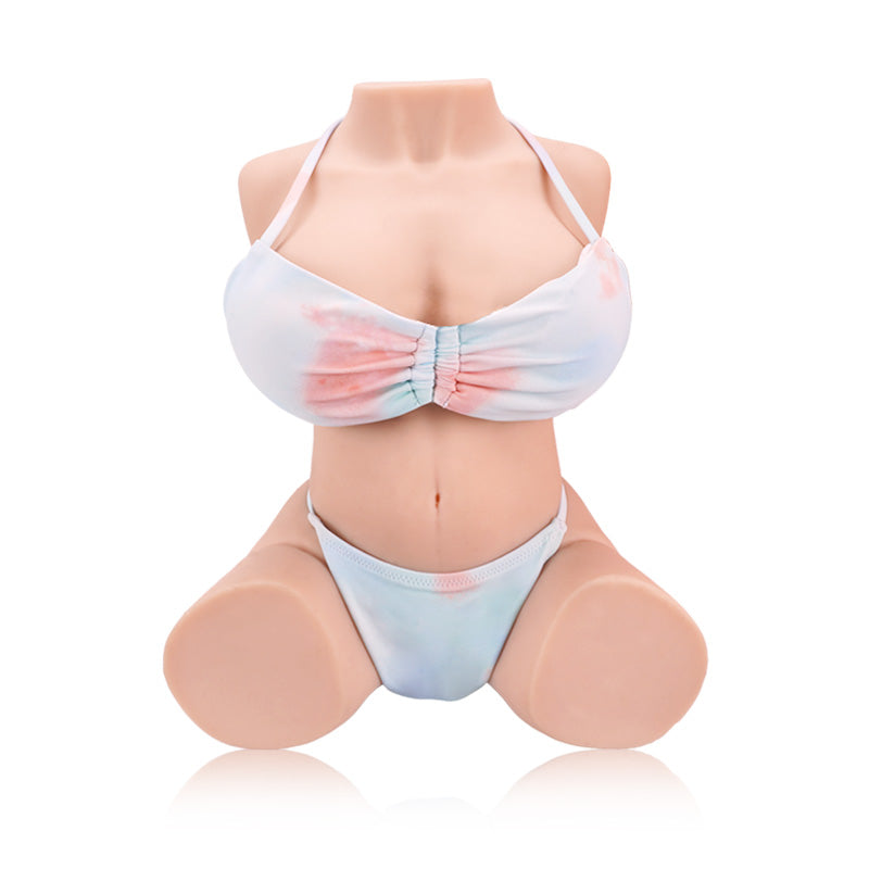 EU In Stock 41cm/1ft4 14.3LB Half Body Sex doll - Scarlett