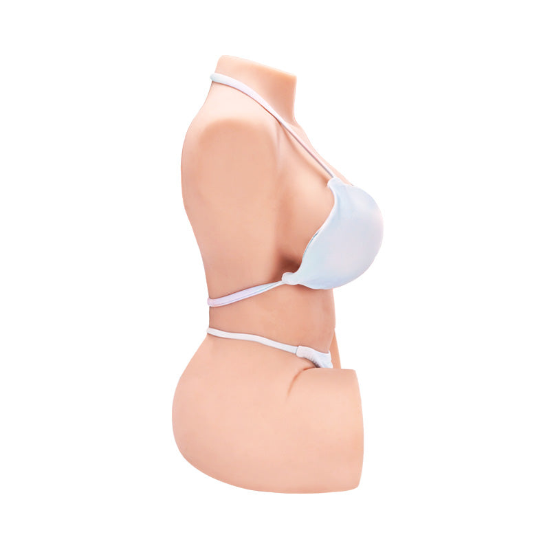 US In Stock 41cm/1ft4 14.3LB Half Body Sex doll - Scarlett
