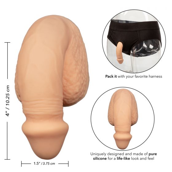 Packer Gear 4" Silikon-Packing-Penis