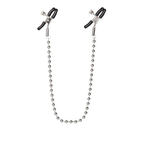 Silver Beaded Nipple Clamps