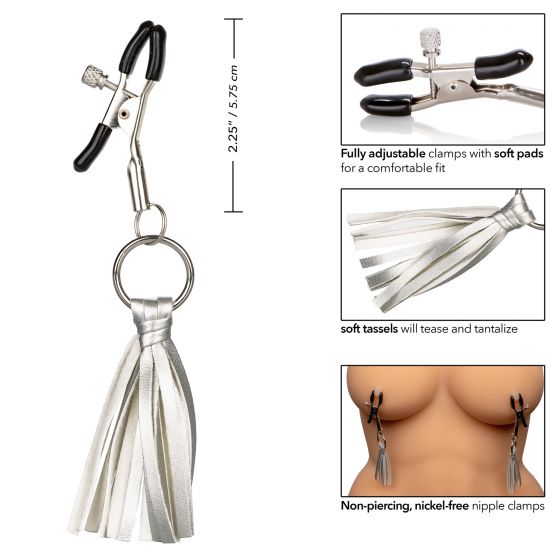 Playful Tassels Nipple Clamps