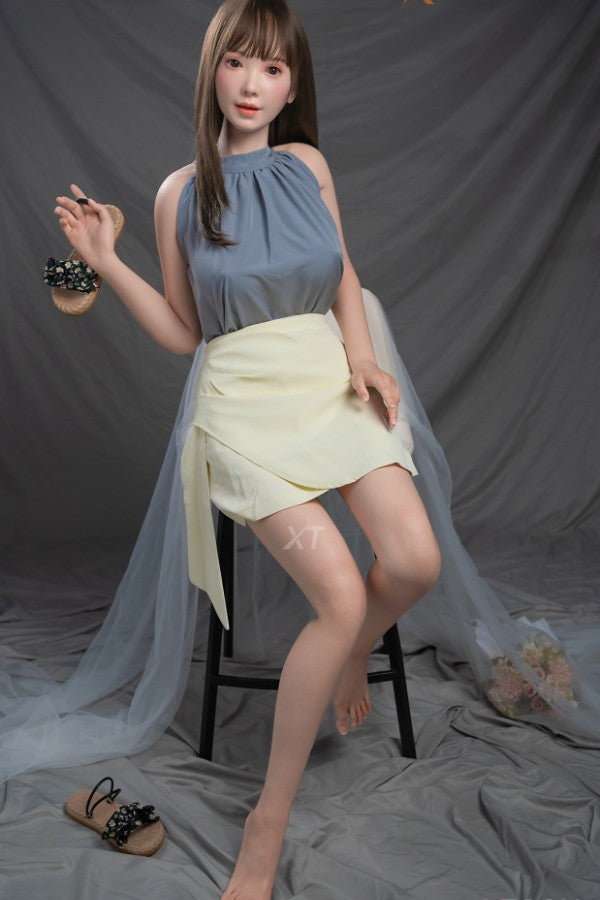 163cm/5ft4 F-cup MILF Full Silicone Sex Doll - Miss Bing