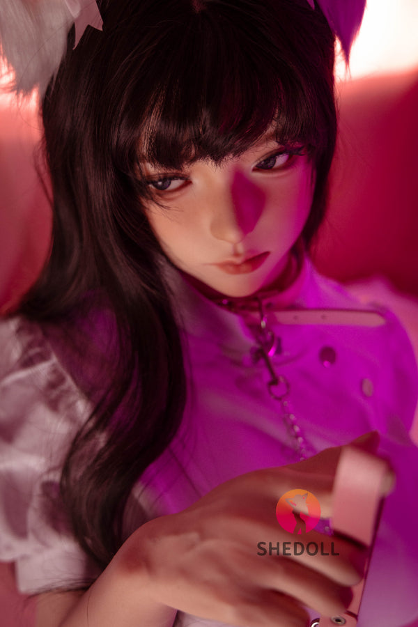 168cm/5ft8 D-cup Silicone Head Sex Doll - Guxiaoyu