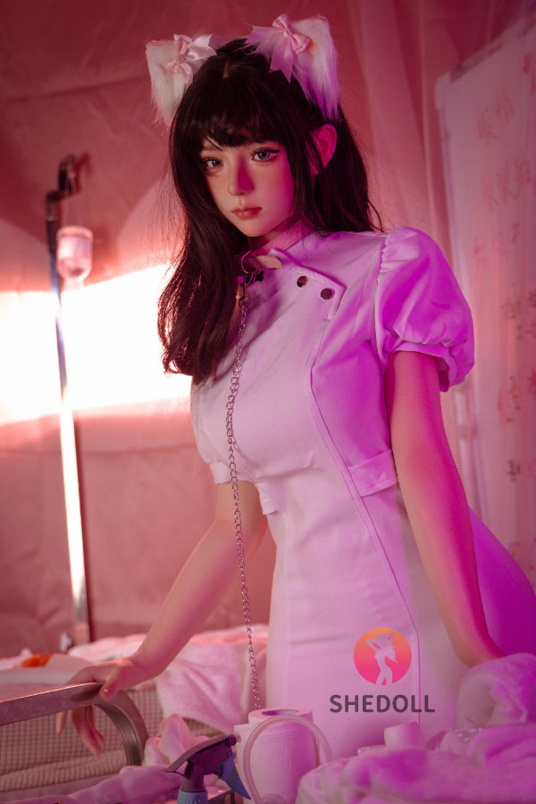 168cm/5ft8 D-cup Silicone Head Sex Doll - Guxiaoyu