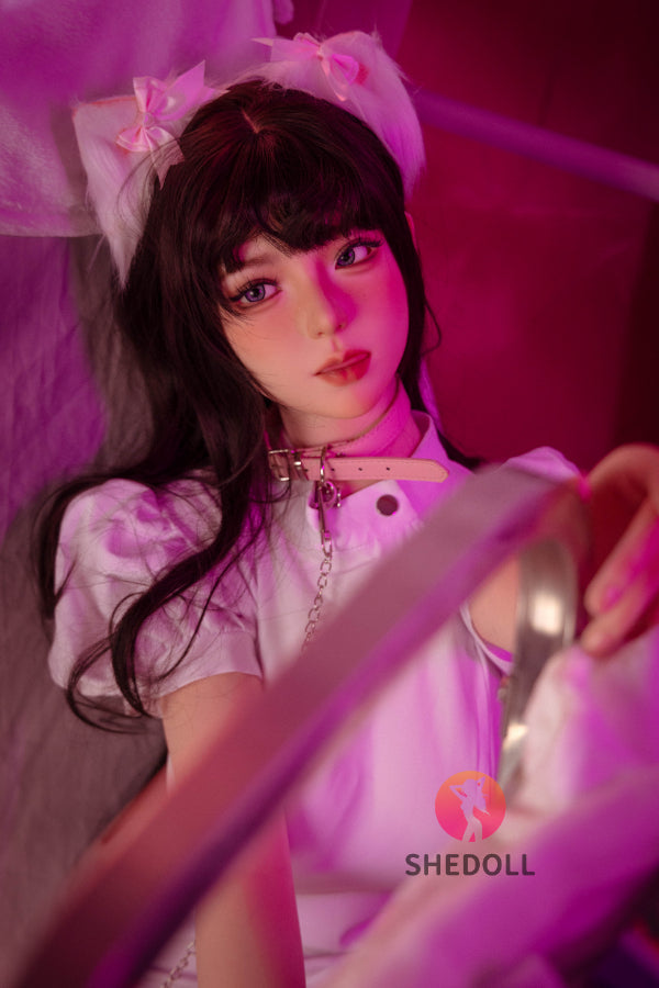 168cm/5ft8 D-cup Silicone Head Sex Doll - Guxiaoyu