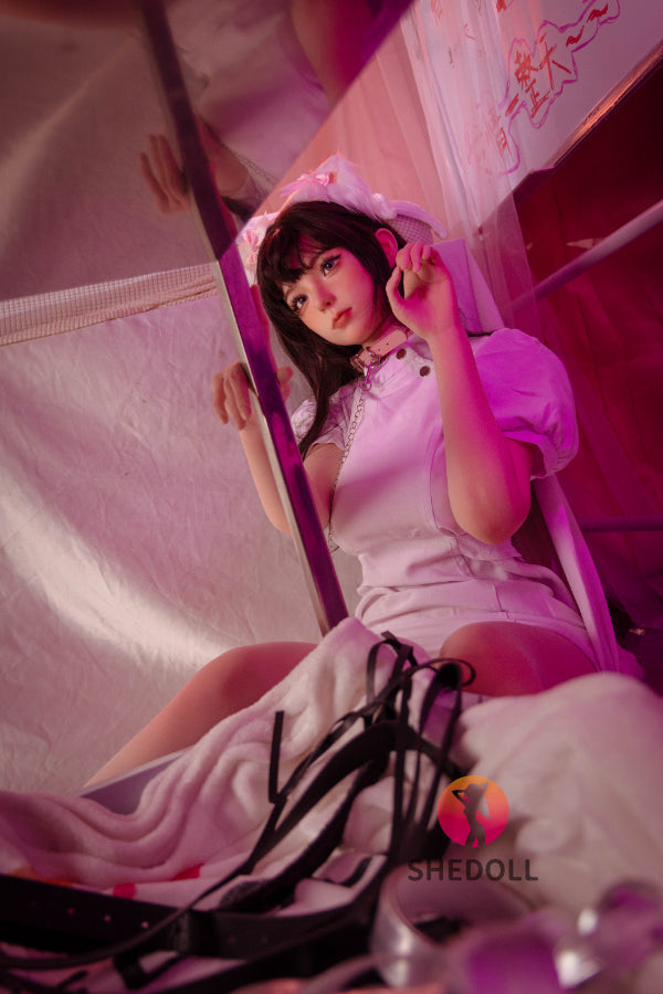 168cm/5ft8 D-cup Silicone Head Sex Doll - Guxiaoyu