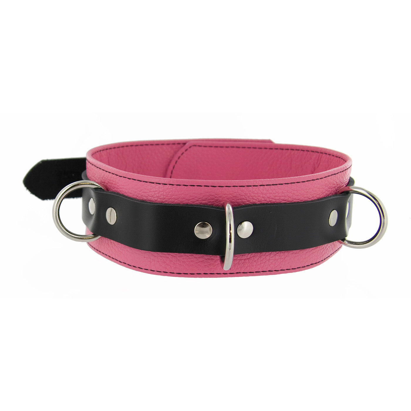 Leather Deluxe Locking Collar