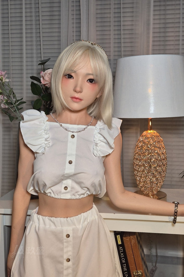 148cm/4ft10 B-cup Small Breast  Silicone Sex Doll - Sora