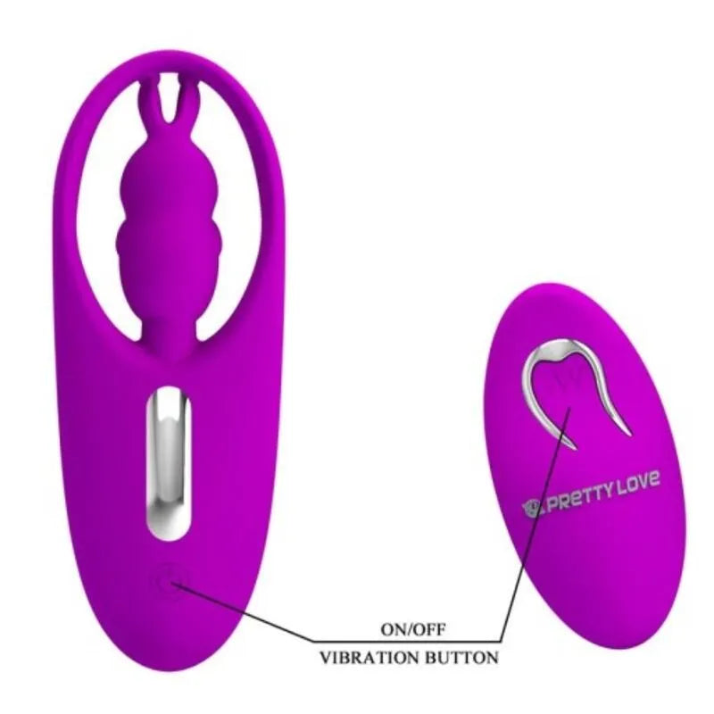 Stimulateur Clitoris En Silicone Discret Avec Télécommande