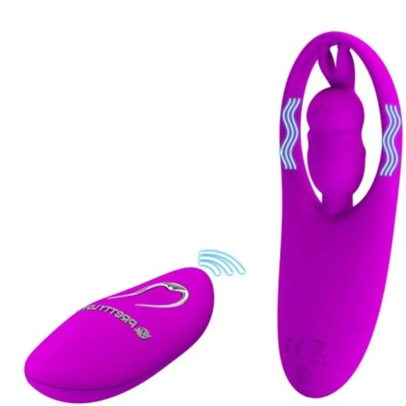 Stimulateur Clitoris En Silicone Discret Avec Télécommande