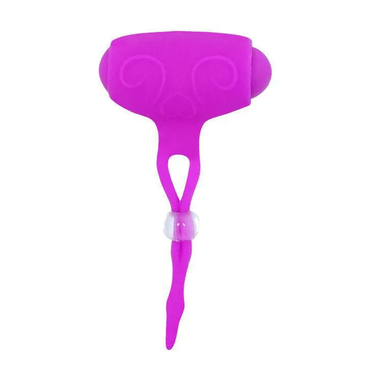 Stimulateur De Tétons Vibrant En Silicone