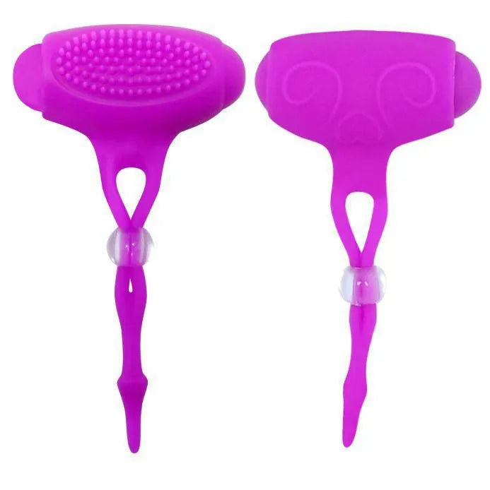 Stimulateur De Tétons Vibrant En Silicone