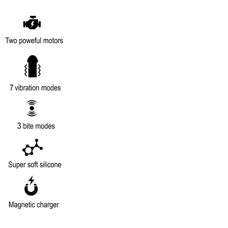 Stimulateur Silicone Doux Rose Rouge Étanche