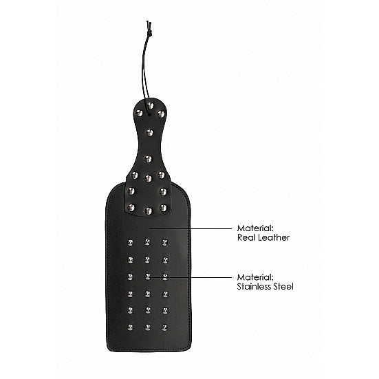 Ouch Leather Studded Paddle