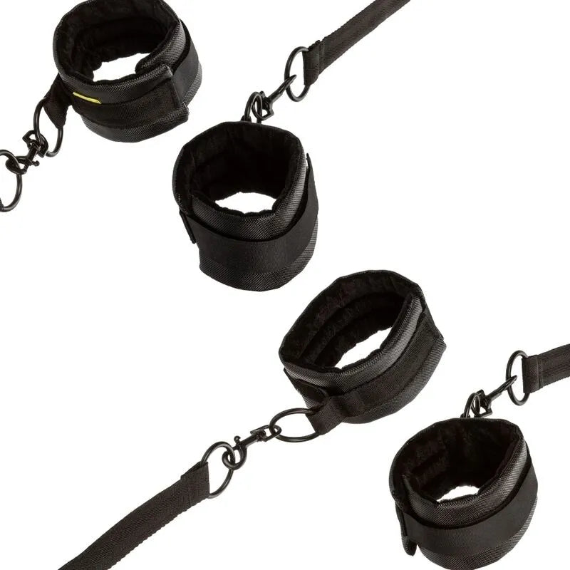 Système De Retenue Bdsm Sous Matelas Cuir Végétalien