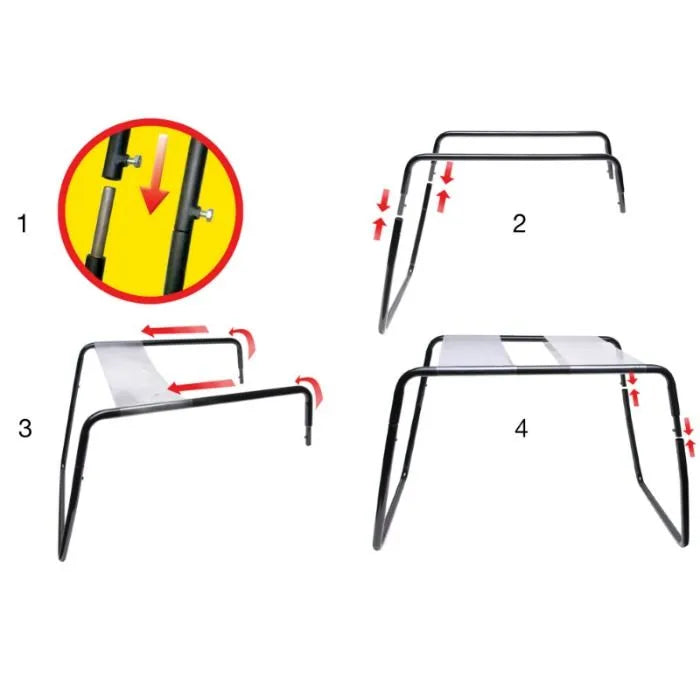 Tabouret Sexuel Robuste En Acier Tpu
