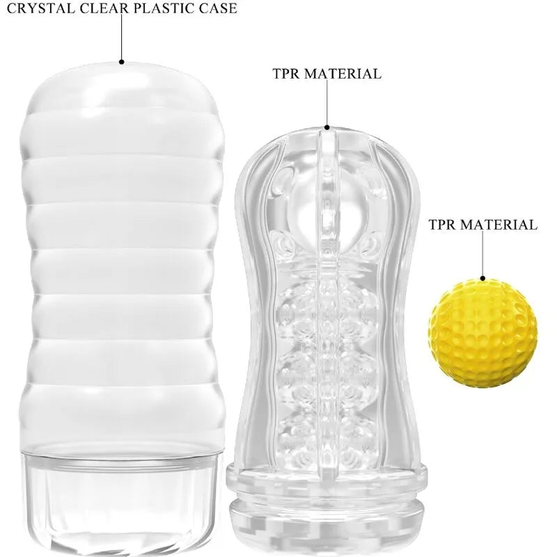 Tasse Masturbator À Roulettes Ultra Douce Imperméable