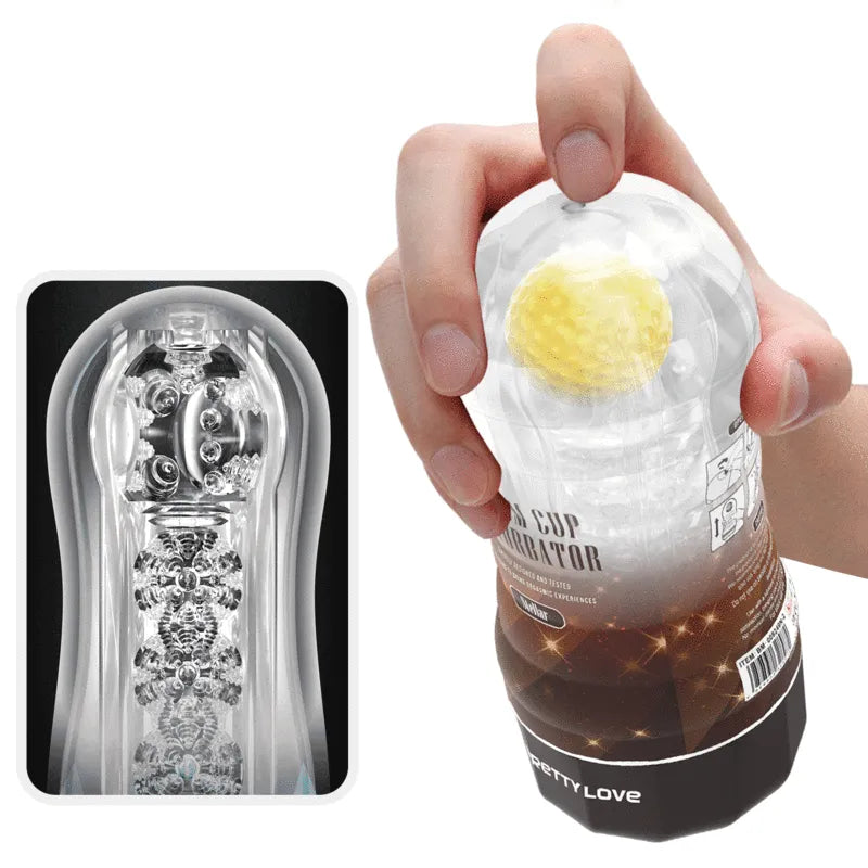 Tasse Masturbator À Roulettes Ultra Douce Imperméable