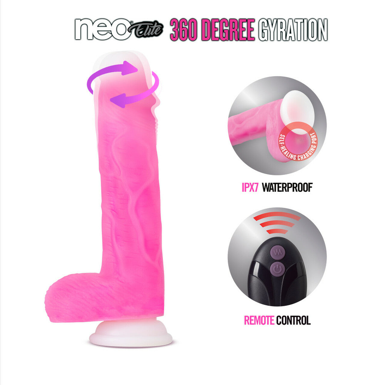 Roxy Gyrating 8" Dildo