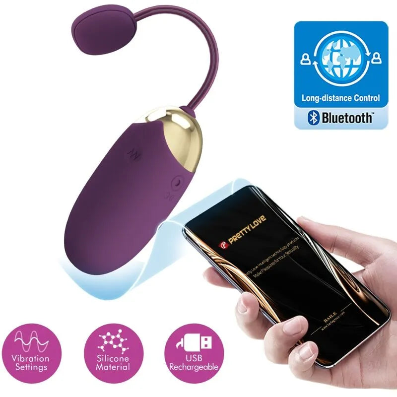 Œuf Vibrant Bluetooth Pour Couples