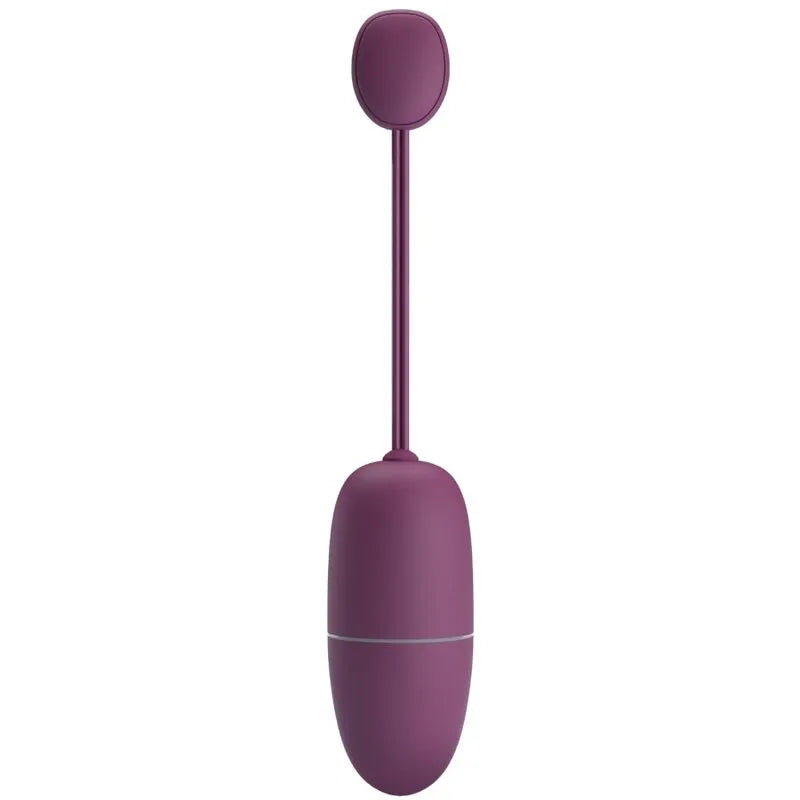 Œuf Vibrant Contrôle App Silicone Lilas